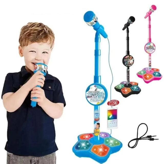 כל המוצרים מיקרופון קריוקי עם מעמד לי kolbomusic.com