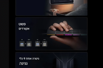 0 5ade1f | קנה עכשיו את כל בו מיוזיק - גיטרה חשמלית ניידת עם מיתרי סיליקון לנגינה נוחה
