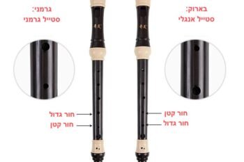 16062 306555 | קנה עכשיו את כל בו מיוזיק - חליל אלט איכותי בסגנון בארוק וגרמני
