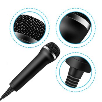 מיקרופון חוטי עם חיבור usb