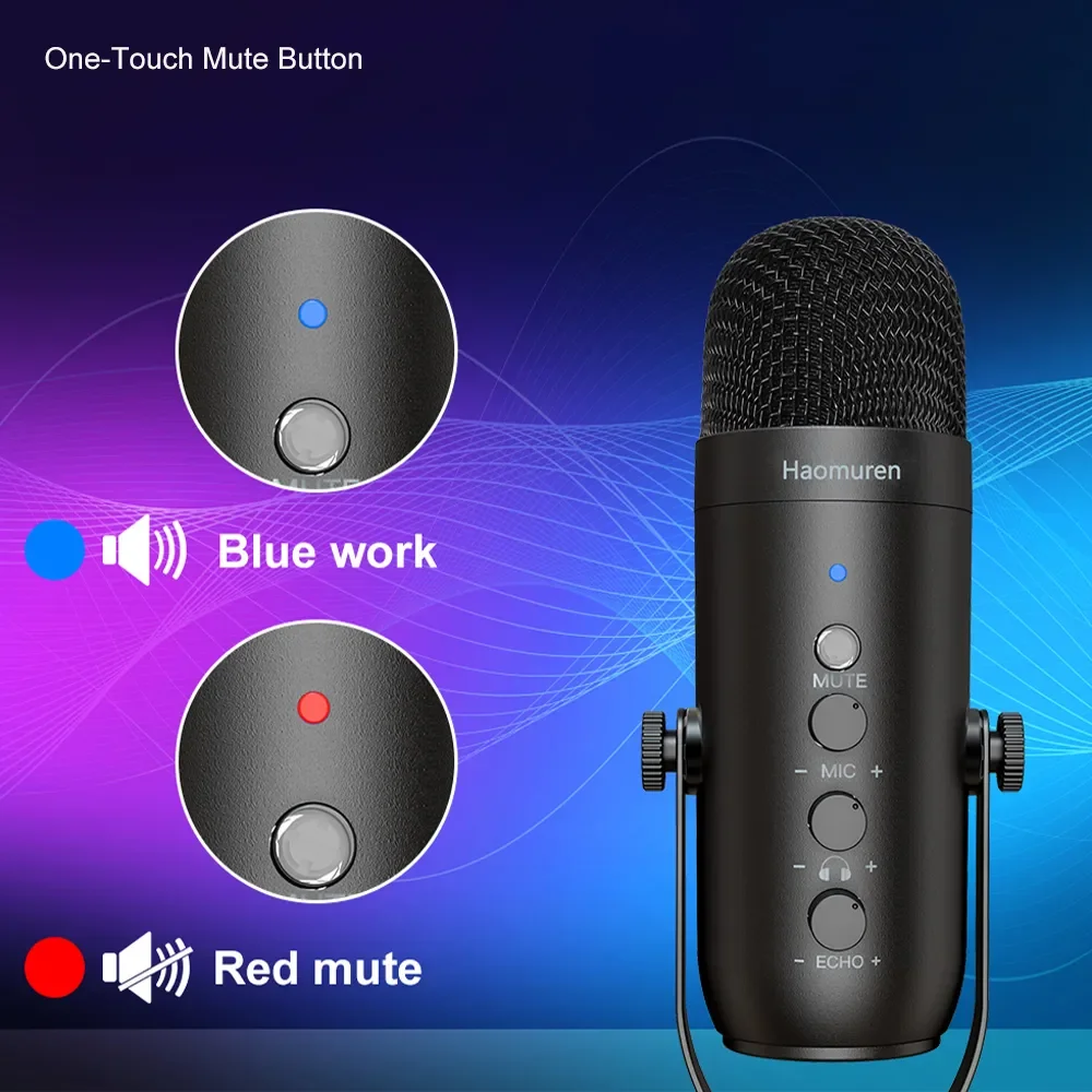 33660-29a04d.jpg Kolbo Music – מיקרופון אולפן USB עם זרוע להקלטות ופודקאסטים